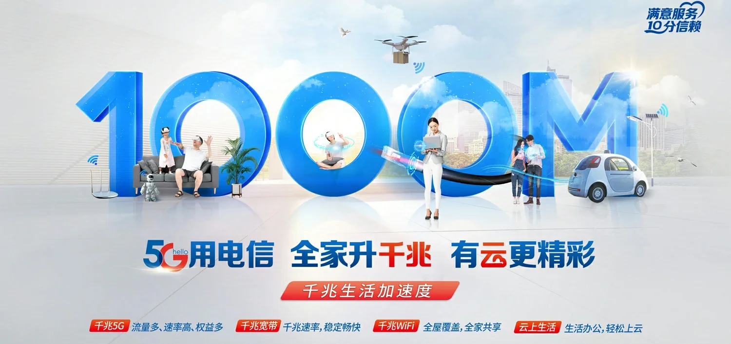 中国电信 盱眙县电信宽带 宽带套餐